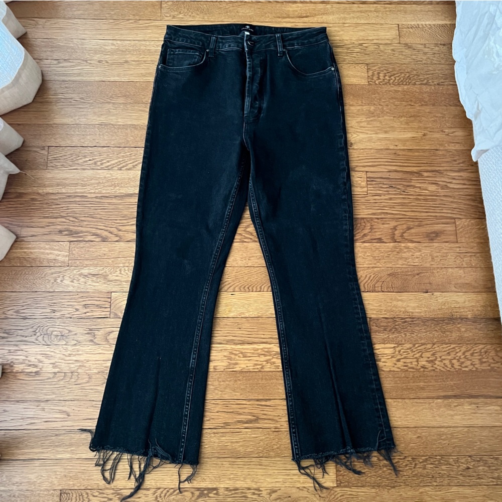 Anine Bing Black Flare Jeans